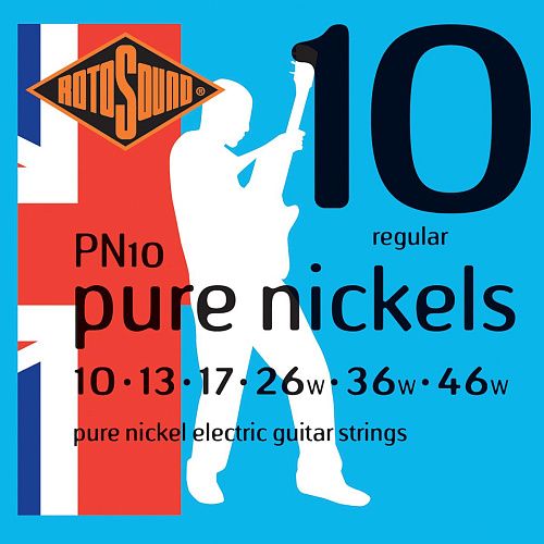 Rotosound PN10 Strings Nickel (10-46) Комплект струн для электрогитары.