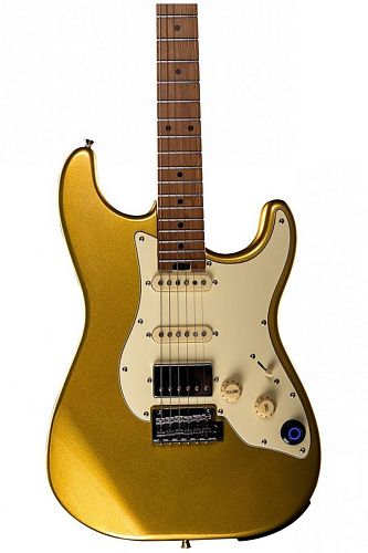 Mooer GTRS S801 Gold Электрогитара со встроенным процессором.