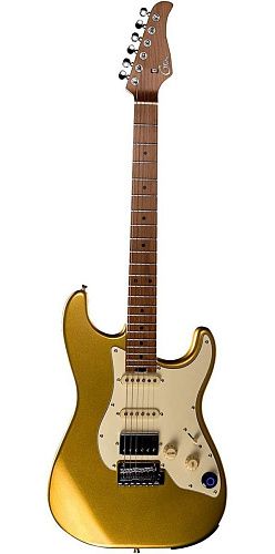 Mooer GTRS S801 Gold Электрогитара со встроенным процессором.